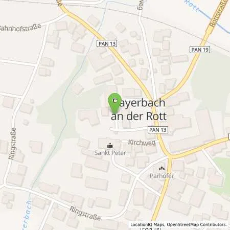 Standortübersicht der Tankstelle Charge-ON in 94137 Bayerbach