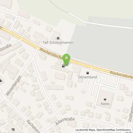 Standortübersicht der Tankstelle EnBW mobility+ AG und Co.KG in 92421 Schwandorf