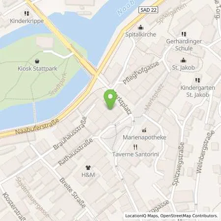 Standortübersicht der Tankstelle Charge-ON in 92421 Schwandorf