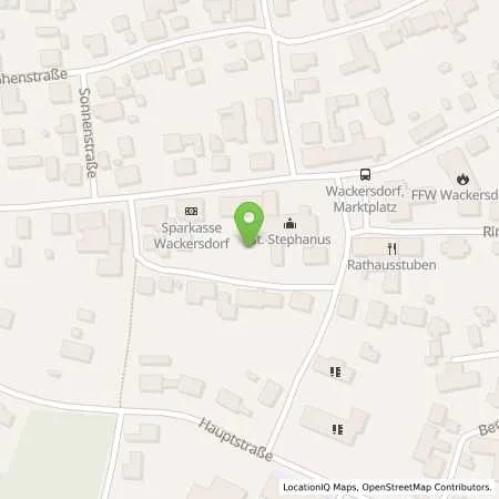 Standortübersicht der Tankstelle Mer Germany GmbH in 92442 Wackersdorf