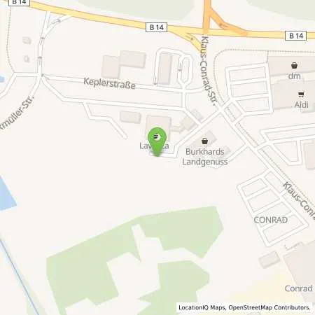 Standortübersicht der Tankstelle IONITY GmbH in 92533 Wernberg-Köblitz