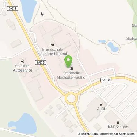 Standortübersicht der Tankstelle Charge-ON in 93142 Maxhütte-Haidhof
