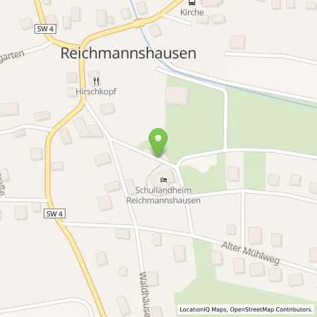 Standortübersicht der Tankstelle ÜZ Mainfranken eG in 97453 Schonungen