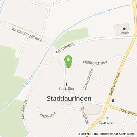 Standortübersicht der Tankstelle Charge-ON in 97488 Stadtlauringen