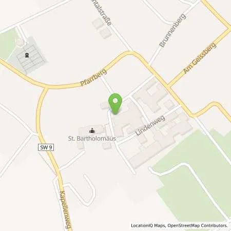 Standortübersicht der Tankstelle ÜZ Mainfranken eG in 97535 Wasserlosen