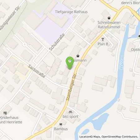 Standortübersicht der Tankstelle Backhaus Cramer in 82131 Gauting