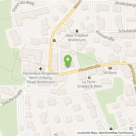 Standortübersicht der Tankstelle Autohaus Wagner GmbH & Co. KG in 82211 Herrsching am Ammersee