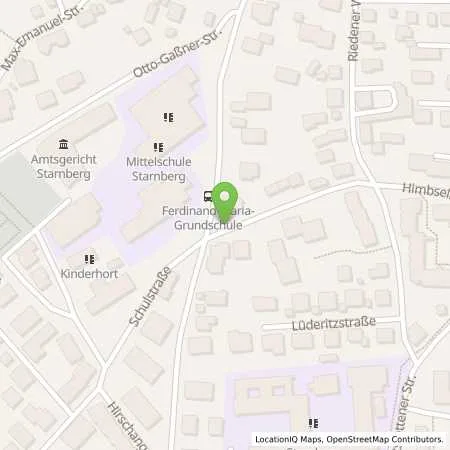 Standortübersicht der Tankstelle Stadtwerke Landsberg KU in 82319 Starnberg