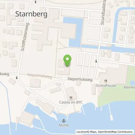 Standortübersicht der Tankstelle Bayerischer Yacht-Club e.V. in 82319 Starnberg