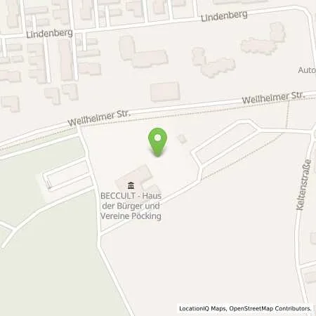 Standortübersicht der Tankstelle Stadtwerke Landsberg KU in 82343 Pöcking