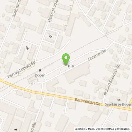 Standortübersicht der Tankstelle Stadtwerke Bogen GmbH in 94327 Bogen