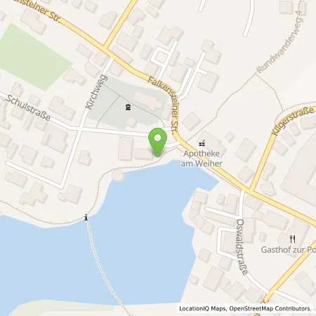 Standortübersicht der Tankstelle Mer Germany GmbH in 94344 Wiesenfelden