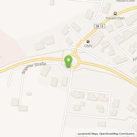 Standortübersicht der Tankstelle Mer Germany GmbH in 94362 Neukirchen