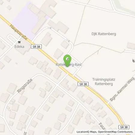 Standortübersicht der Tankstelle Mer Germany GmbH in 94371 Rattenberg