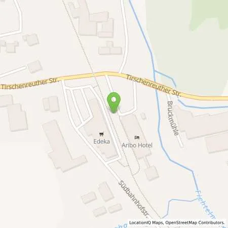 Standortübersicht der Tankstelle N-ERGIE Aktiengesellschaft in 92681 Erbendorf