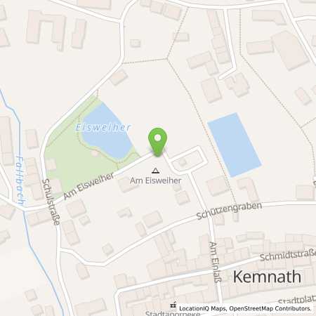 Standortübersicht der Strom (Elektro) Tankstelle: N-ERGIE Aktiengesellschaft in 95478, Kemnath