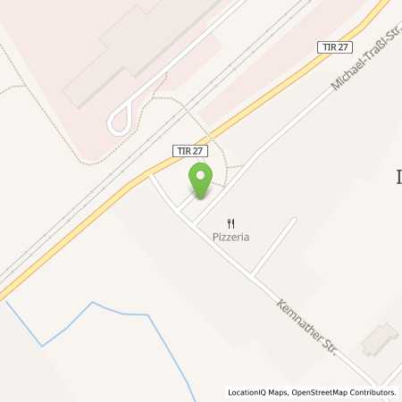Standortübersicht der Strom (Elektro) Tankstelle: N-ERGIE Aktiengesellschaft in 95505, Immenreuth
