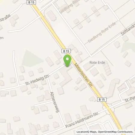 Standortübersicht der Tankstelle Autohaus W. Hager und Sohn GmbH in 95643 Tirschenreuth