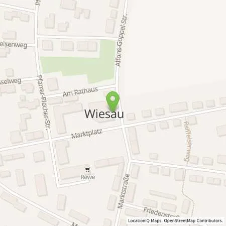 Standortübersicht der Tankstelle N-ERGIE Aktiengesellschaft in 95676 Wiesau