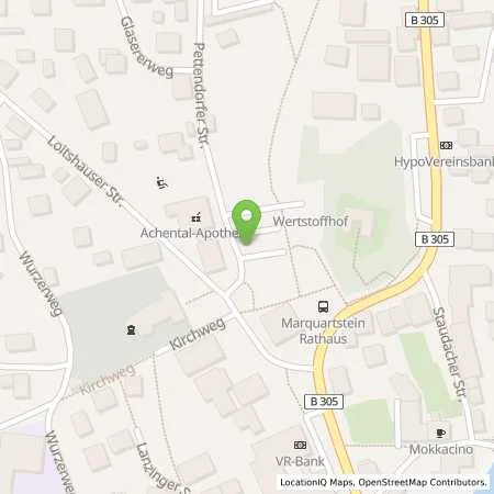 Standortübersicht der Tankstelle Gemeinde Marquartstein in 83250 Marquartstein