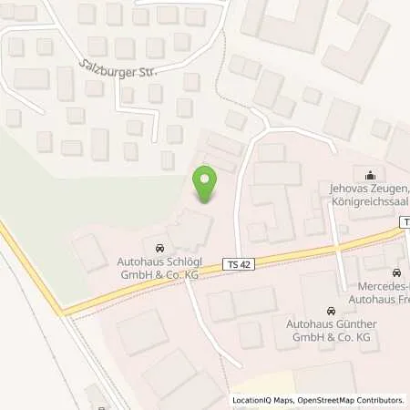 Standortübersicht der Tankstelle AH Schlögl GmbH & CoKG in 83301 Traunreut