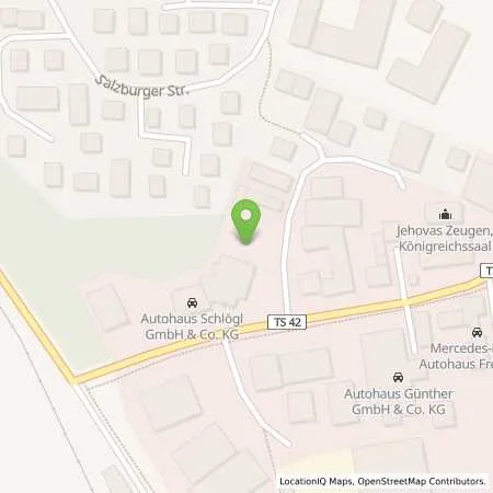 Standortübersicht der Tankstelle AH Schlögl GmbH & CoKG in 83301 Traunreut