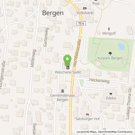 Standortübersicht der Tankstelle Mer Germany GmbH in 83346 Bergen