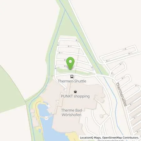 Standortübersicht der Tankstelle Stadtwerke Bad Wörishofen (KdöR) in 86825 Bad Wörishofen