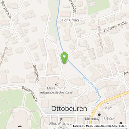 Standortübersicht der Strom (Elektro) Tankstelle: erdgas schwaben gmbh in 87724, Ottobeuren