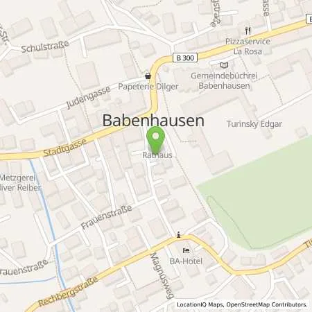 Standortübersicht der Tankstelle Lechwerke AG in 87727 Babenhausen