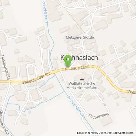 Standortübersicht der Tankstelle Lechwerke AG in 87755 Kirchhaslach