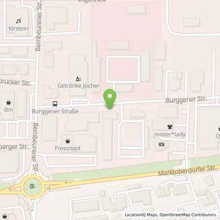 Standortübersicht der Tankstelle Lechwerke AG in 86956 Schongau