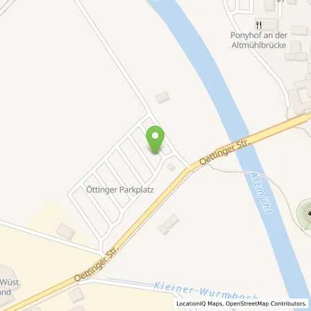 Standortübersicht der Tankstelle Stadtwerke Gunzenhausen GmbH in 91710 Gunzenhausen