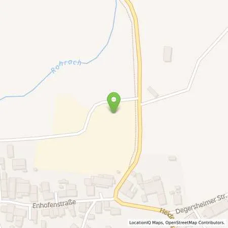 Standortübersicht der Tankstelle Autohaus Mößner GmbH in 91719 Heidenheim