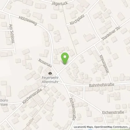 Standortübersicht der Tankstelle N-ERGIE Aktiengesellschaft in 91735 Muhr am See