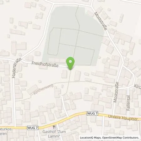 Standortübersicht der Tankstelle N-ERGIE Aktiengesellschaft in 91799 Langenaltheim