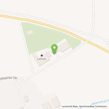 Standortübersicht der Tankstelle Josef Geyer e-mobil GmbH & Co. KG in 91802 Meinheim