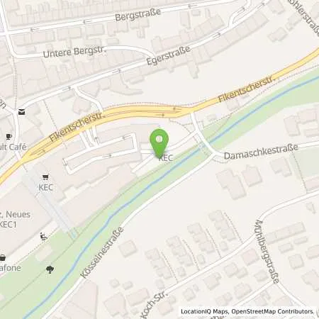 Standortübersicht der Tankstelle Energieversorgung Selb-Marktredwitz GmbH in 95615 Marktredwitz