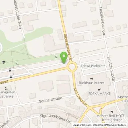 Standortübersicht der Tankstelle SWW Wunsiedel GmbH in 95632 Wunsiedel