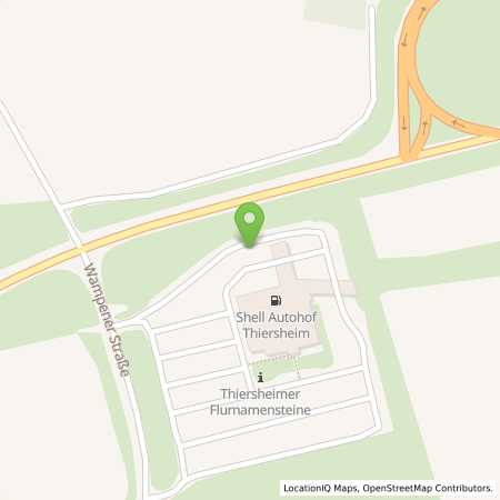 Standortübersicht der Strom (Elektro) Tankstelle: Allego GmbH in 95707, Tiersheim