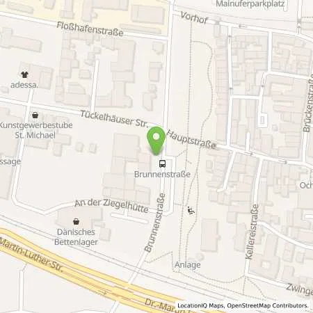 Standortübersicht der Tankstelle Überlandwerk Schäftersheim GmbH & Co. KG in 97199 Ochsenfurt