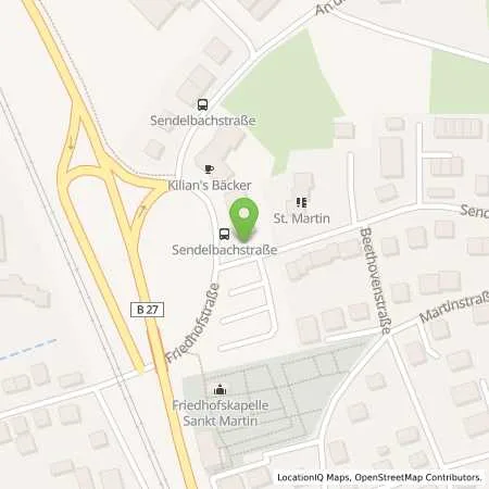 Standortübersicht der Tankstelle Energieversorgung Lohr-Karlstadt u. Umgebung GmbH & Co. KG in 97209 Veitshöchheim