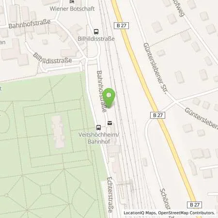 Standortübersicht der Tankstelle Energieversorgung Lohr-Karlstadt u. Umgebung GmbH & Co. KG in 97209 Veitshöchheim