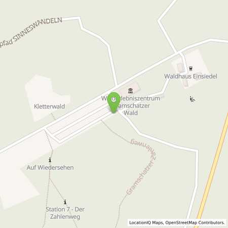 Standortübersicht der Strom (Elektro) Tankstelle: ÜZ Mainfranken eG in 97222, Rimpar