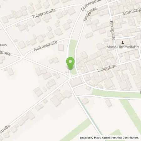 Standortübersicht der Tankstelle N-ERGIE Aktiengesellschaft in 97247 Eisenheim