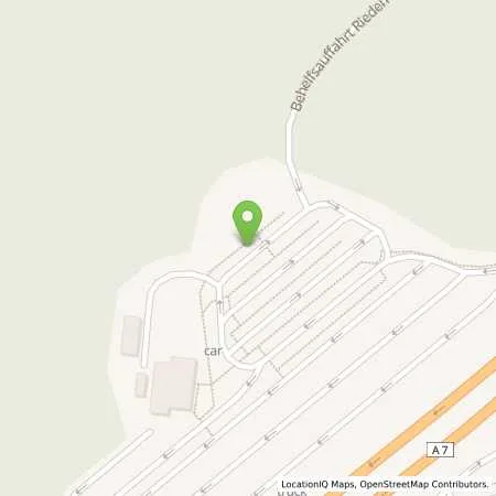 Standortübersicht der Tankstelle Charge-ON in 97262 Hausen bei Würzburg