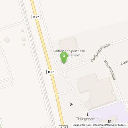 Standortübersicht der Tankstelle Energieversorgung Lohr-Karlstadt u. Umgebung GmbH & Co. KG in 97291 Thüngersheim