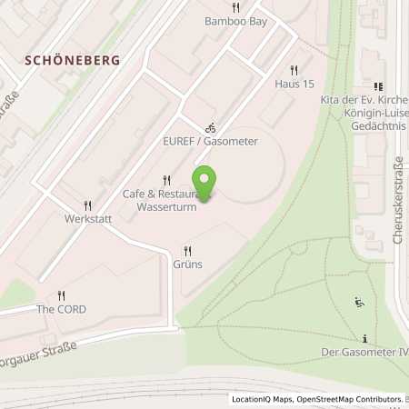 Standortübersicht der Strom (Elektro) Tankstelle: ubitricity Gesellschaft für verteilte Energiesysteme mbH in 10829, Berlin