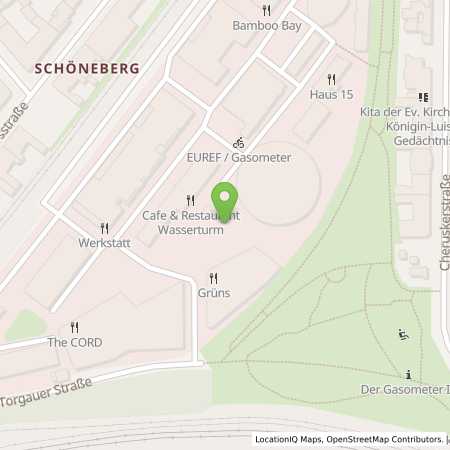 Standortübersicht der Strom (Elektro) Tankstelle: ubitricity Gesellschaft für verteilte Energiesysteme mbH in 10829, Berlin