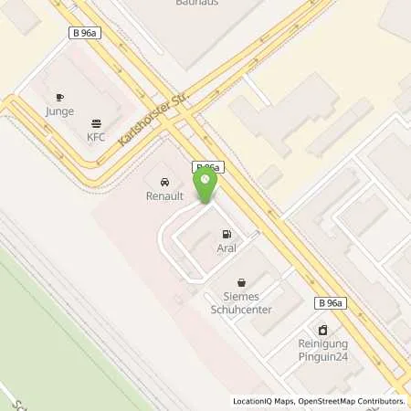 Standortübersicht der Tankstelle FTB Freie Tankstellenbetriebe GmbH & Co. KG in 12439 Berlin